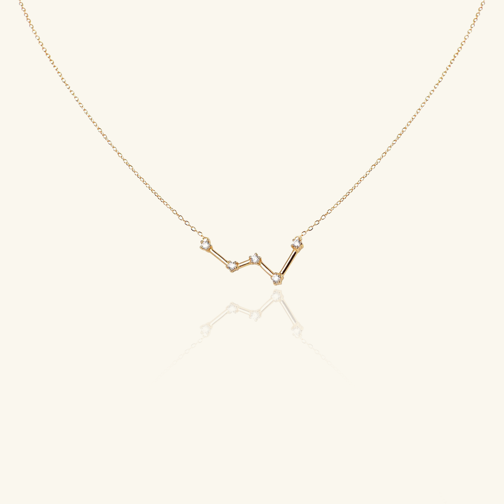 Cassiopeia Necklace, Handcrafted in 925 sterling silver