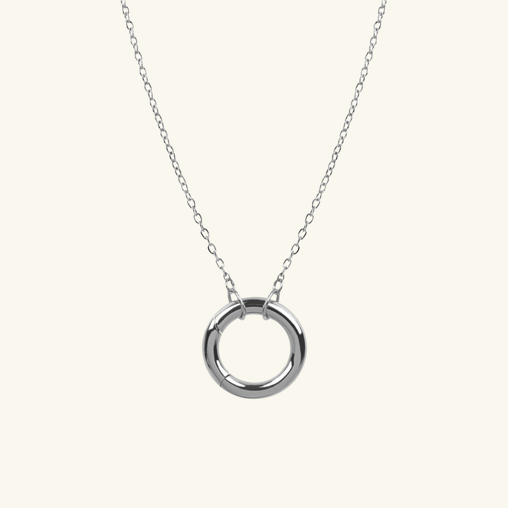 Sanne Charm Necklace,Handcrafted in 925 Sterling Silver