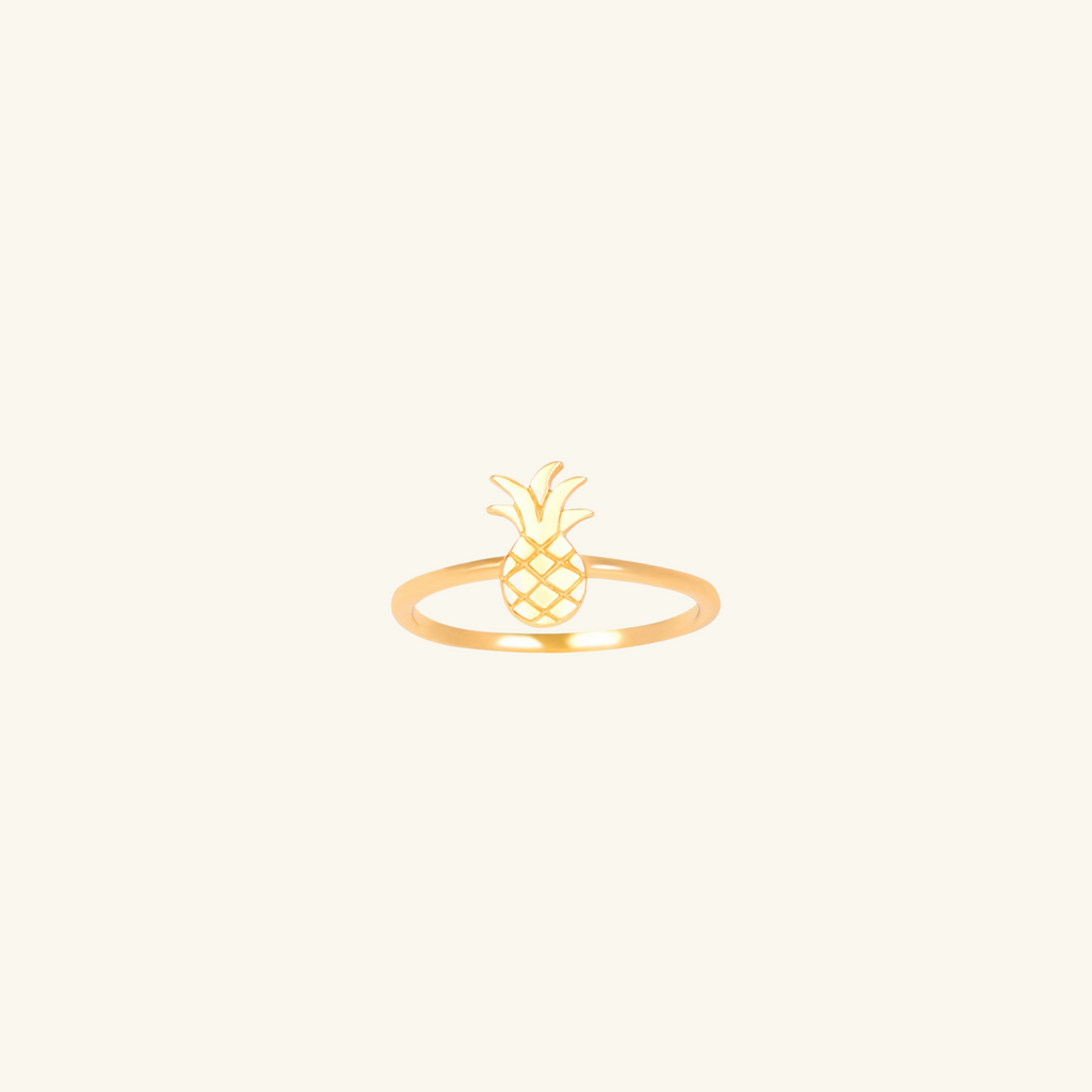 Piña Ring, Handcrafted in 925 sterling silver