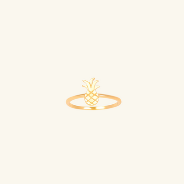 Piña Ring, Handcrafted in 925 sterling silver