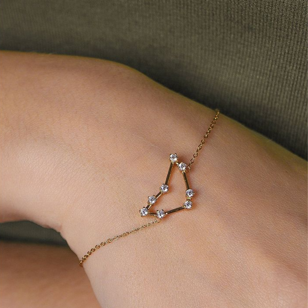 Constellation Bracelet, Handcrafted in 925 sterling silver