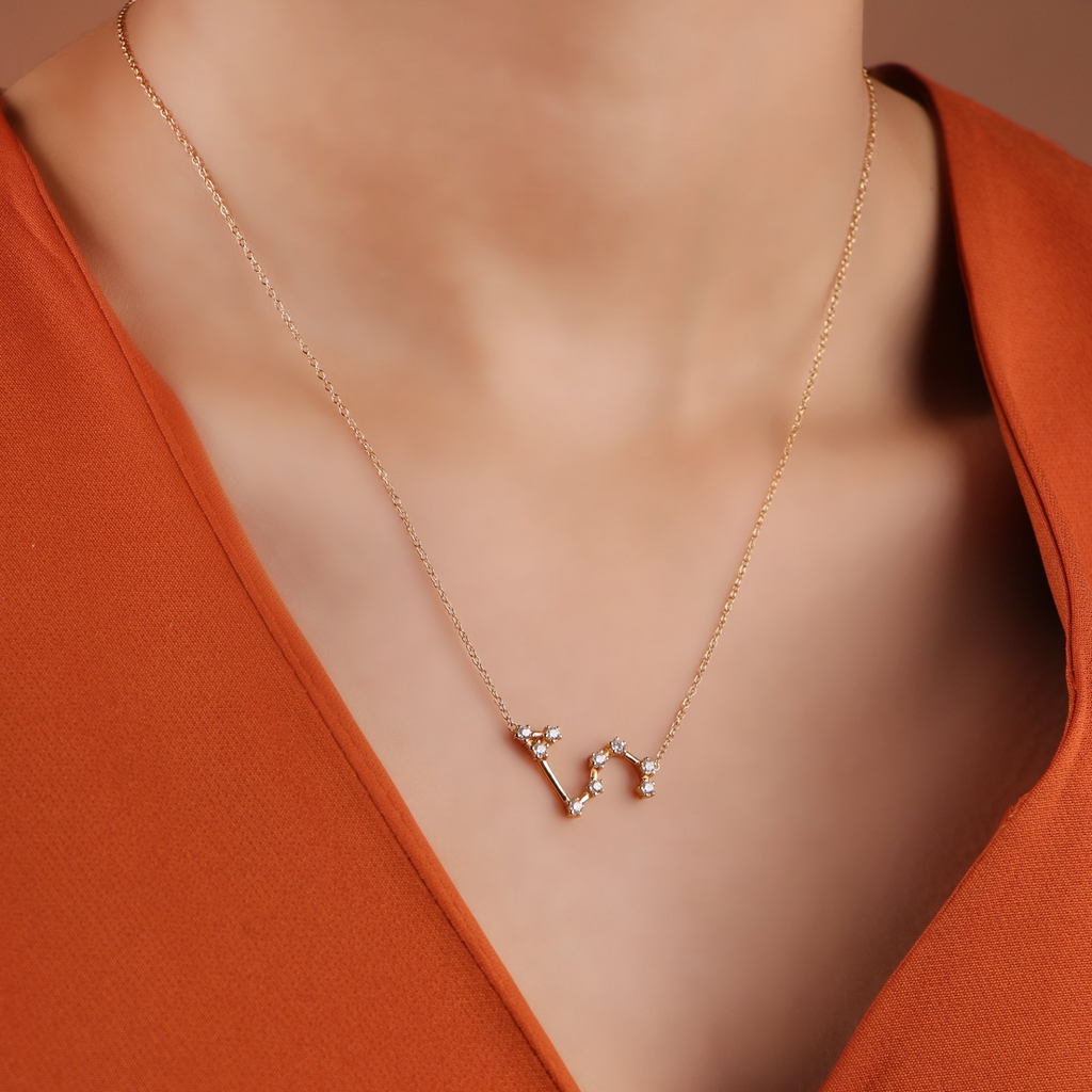 Constellation Necklace, Handcrafted in 925 sterling silver