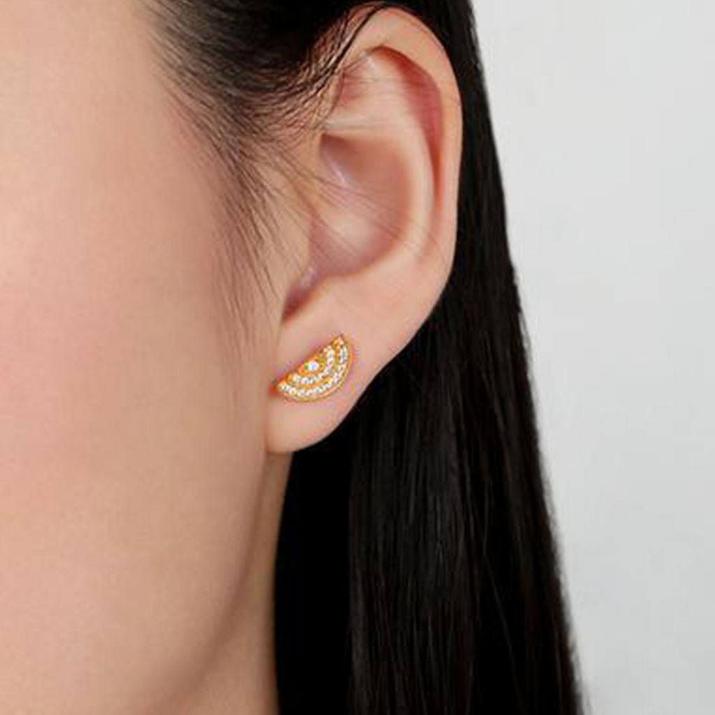 Leah Earrings, Handcrafted in 925 Sterling Silver