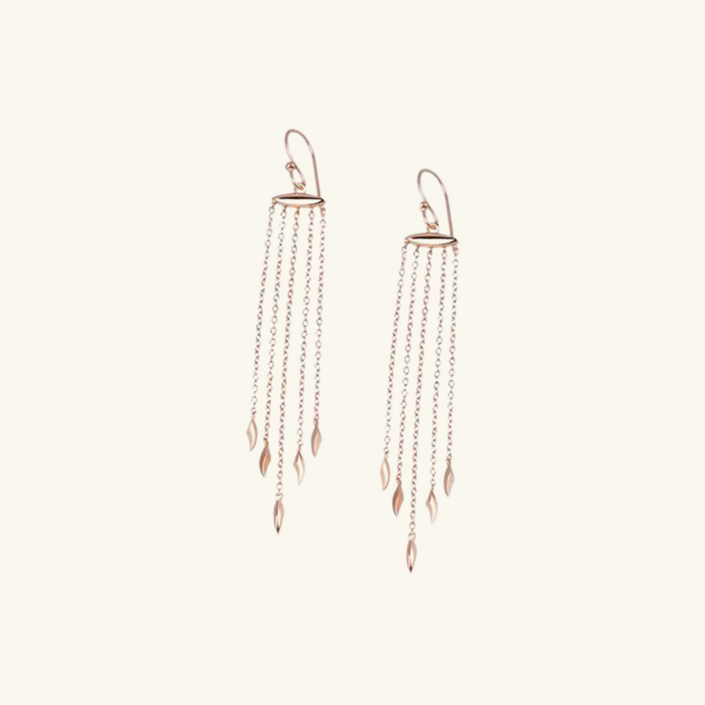 Serene Drop Earrings,Handcrafted in 925 Sterling Silver