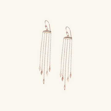 Serene Drop Earrings,Handcrafted in 925 Sterling Silver