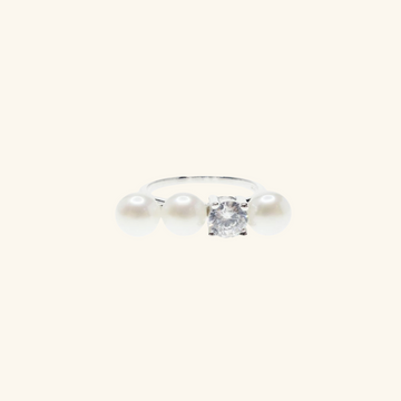 Catherine Ring, Handcrafted in  925 Sterling Silver