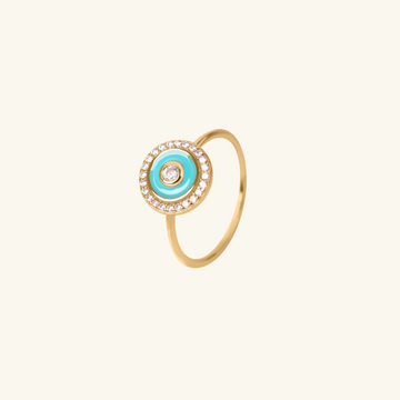 Galatea Ring, Handcrafted in 925 Sterling Silver