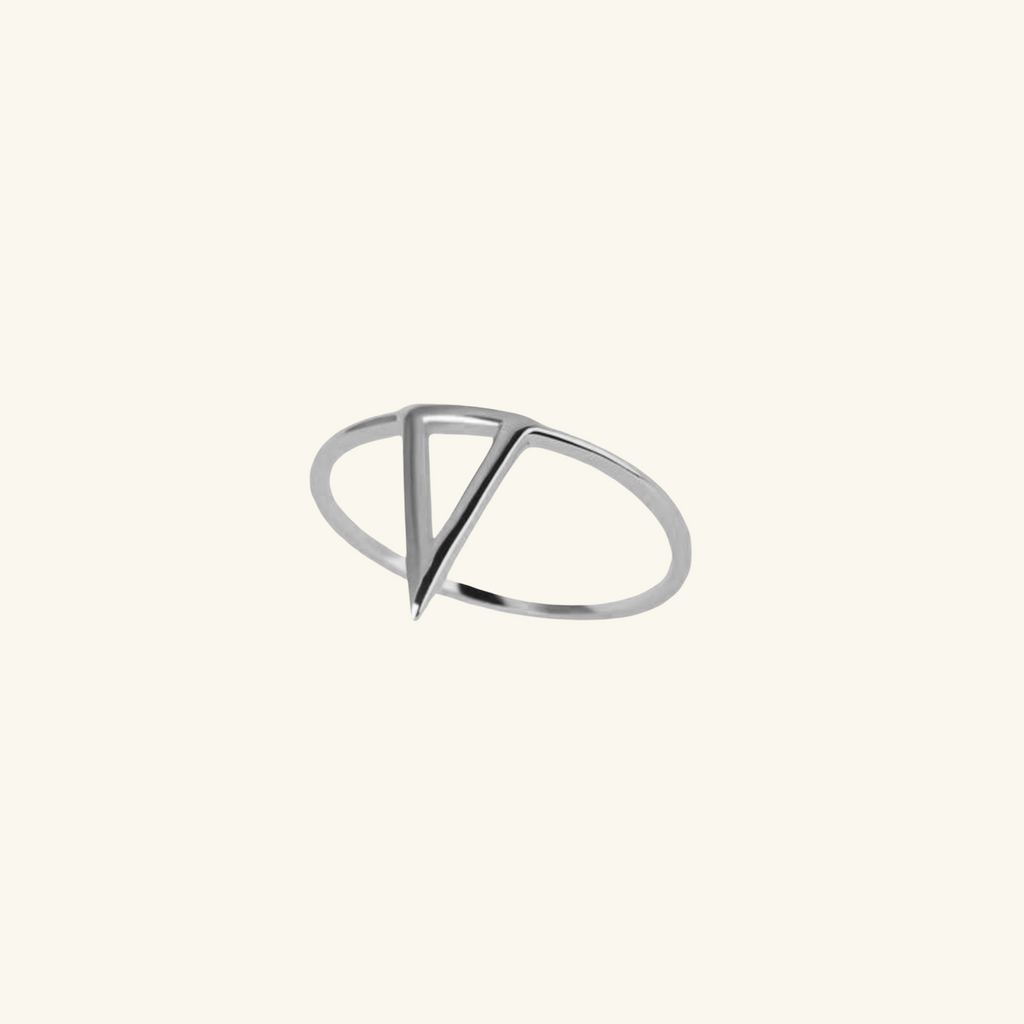 Gemma Ring, Handcrafted in 925 Sterling Silver