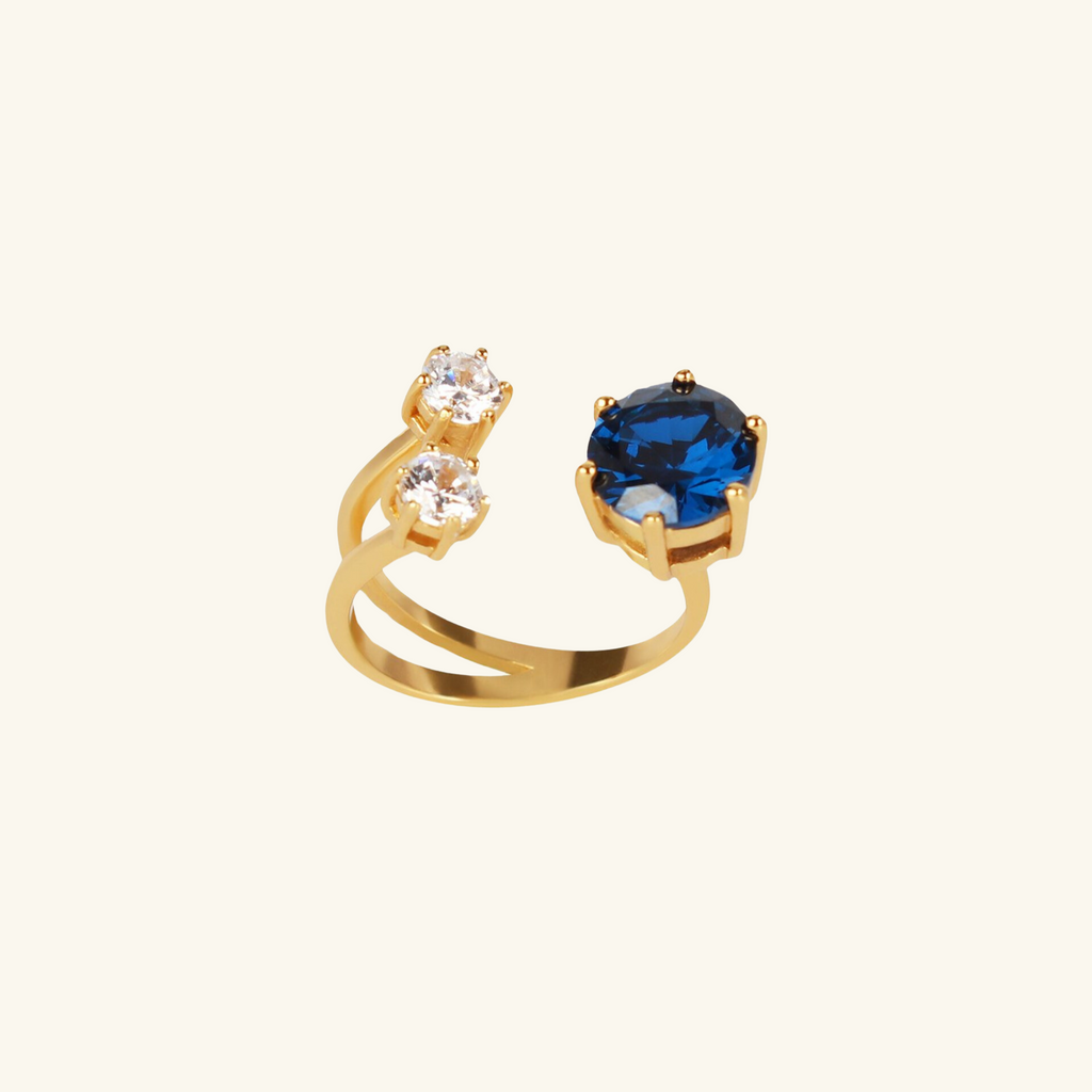 Gianna Ring, Handcrafted in 925 Sterling Silver