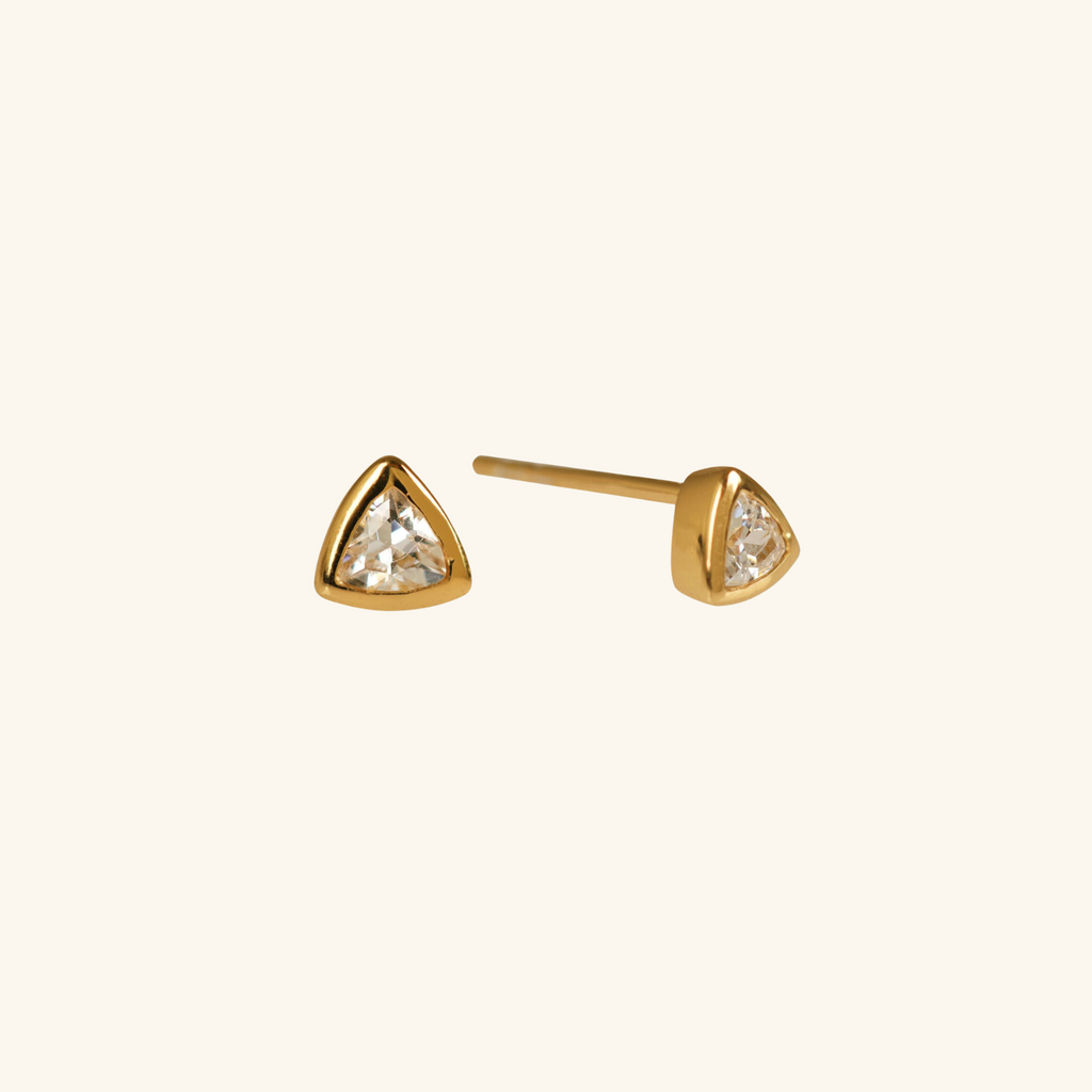 Meghan Stud Earrings, Handcrafted in 925 Sterling Silver