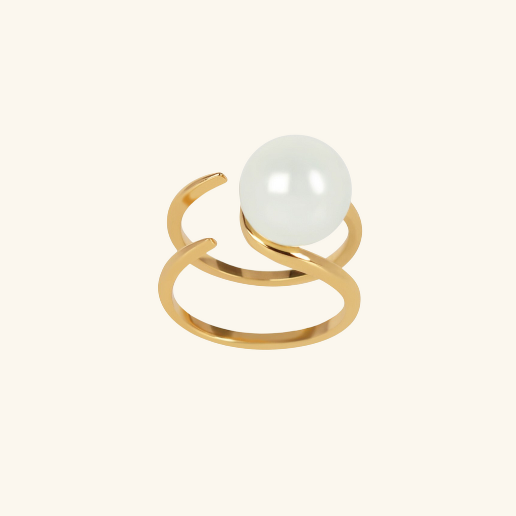 Naomi Ring, Handcrafted in 925 Sterling Silver