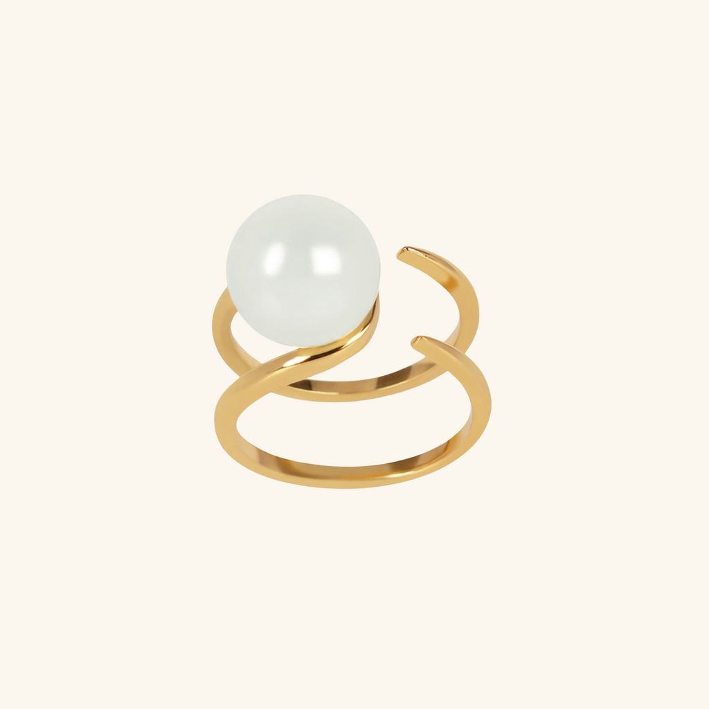 Naomi Ring, Handcrafted in 925 Sterling Silver