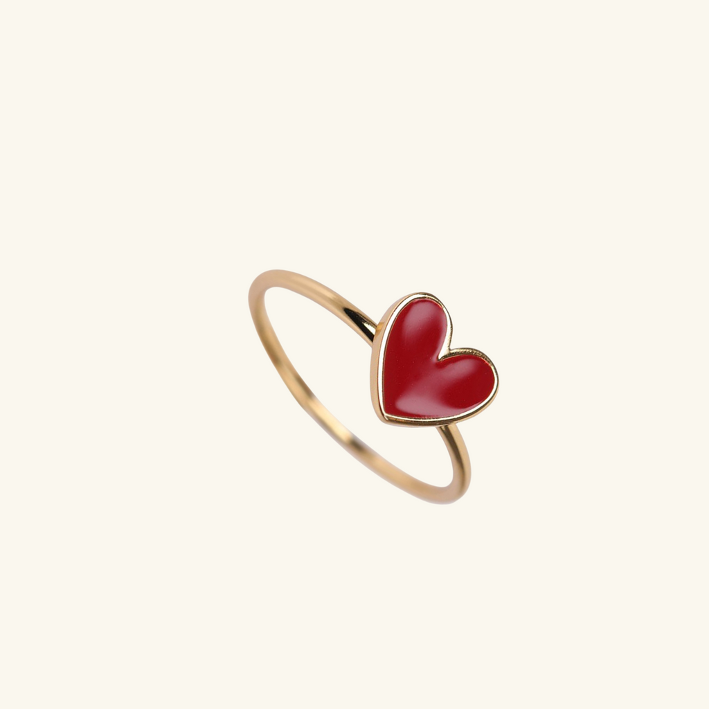 Corazon Ring, Handcrafted in 925 sterling silver
