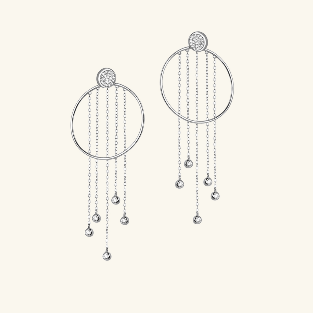 Réalta Drops Sterling Silver, Handcrafted in 925 Sterling Silver