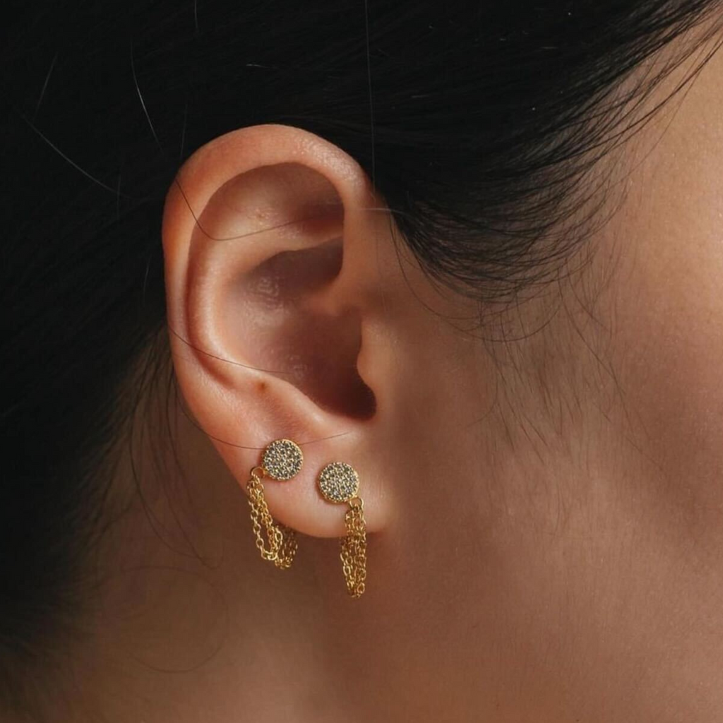 Marina Ear Jacket, Handcrafted in 925 Sterling Silver