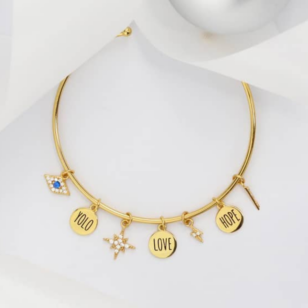 Pavé Star Charm, Handcrafted in 925 sterling silver