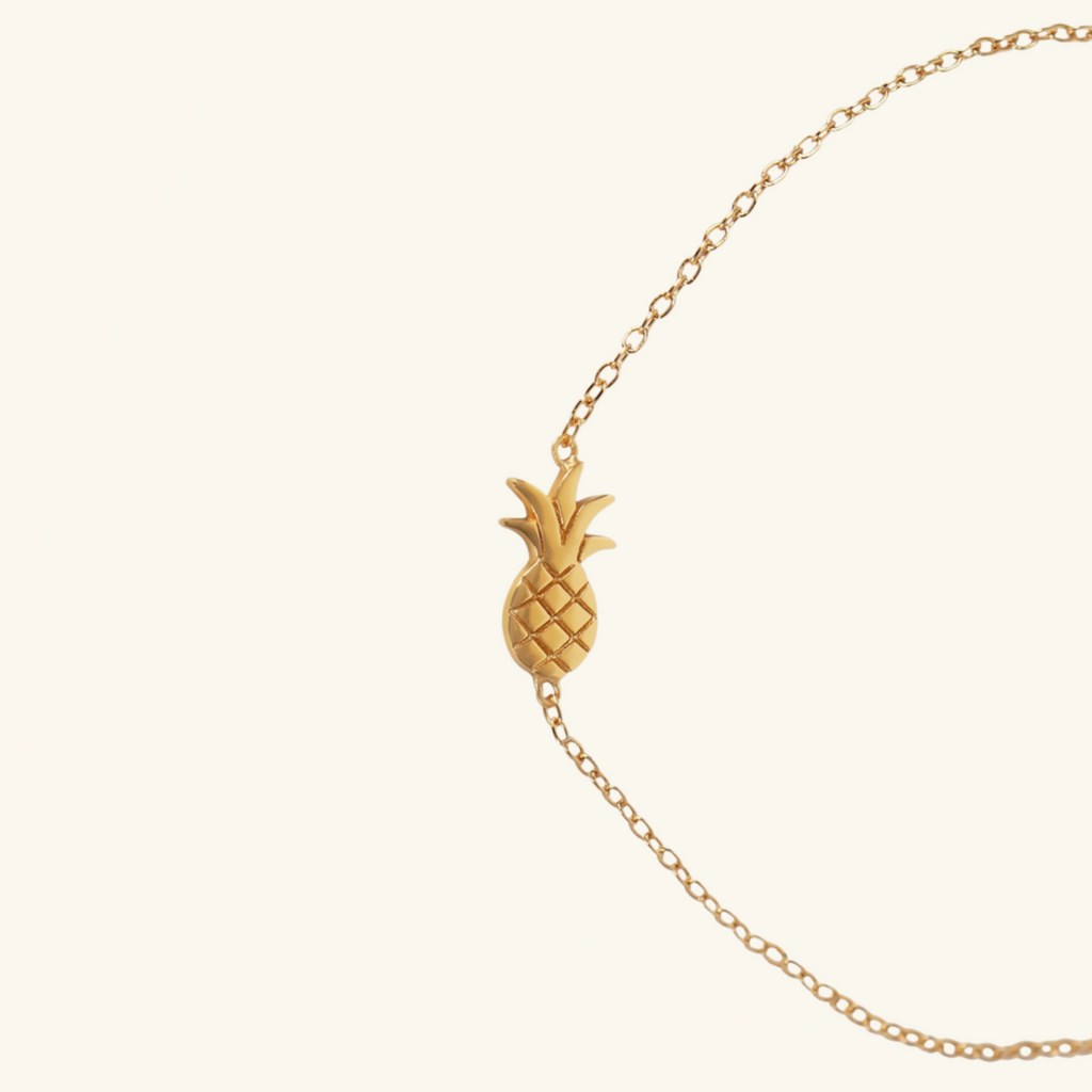Piña Bracelet, Handcrafted in 925 sterling silver