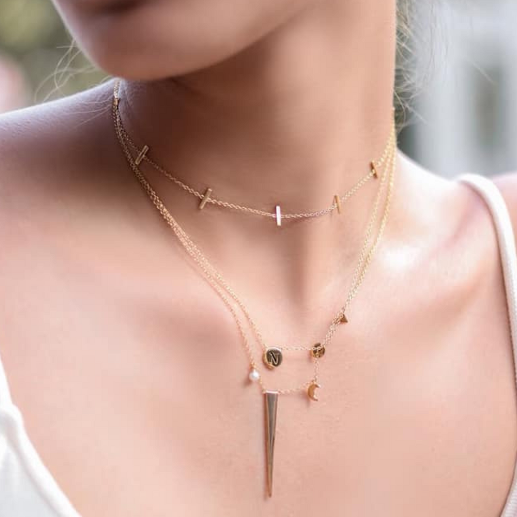 Sasha Necklace, Handcrafted in 925 Sterling Silver