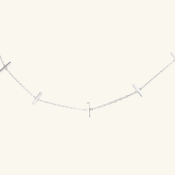 Sasha Necklace, Handcrafted in 925 Sterling Silver
