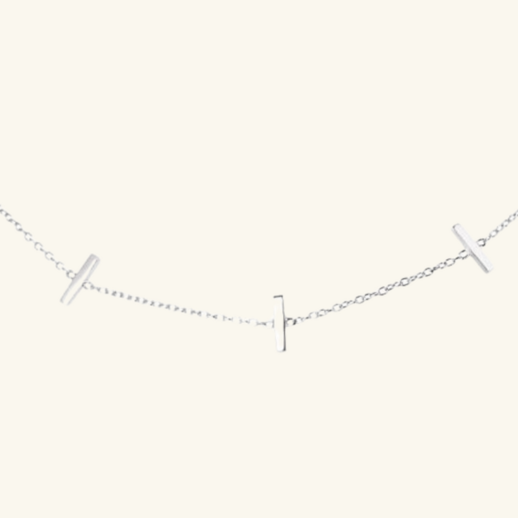 Sasha Necklace, Handcrafted in 925 Sterling Silver