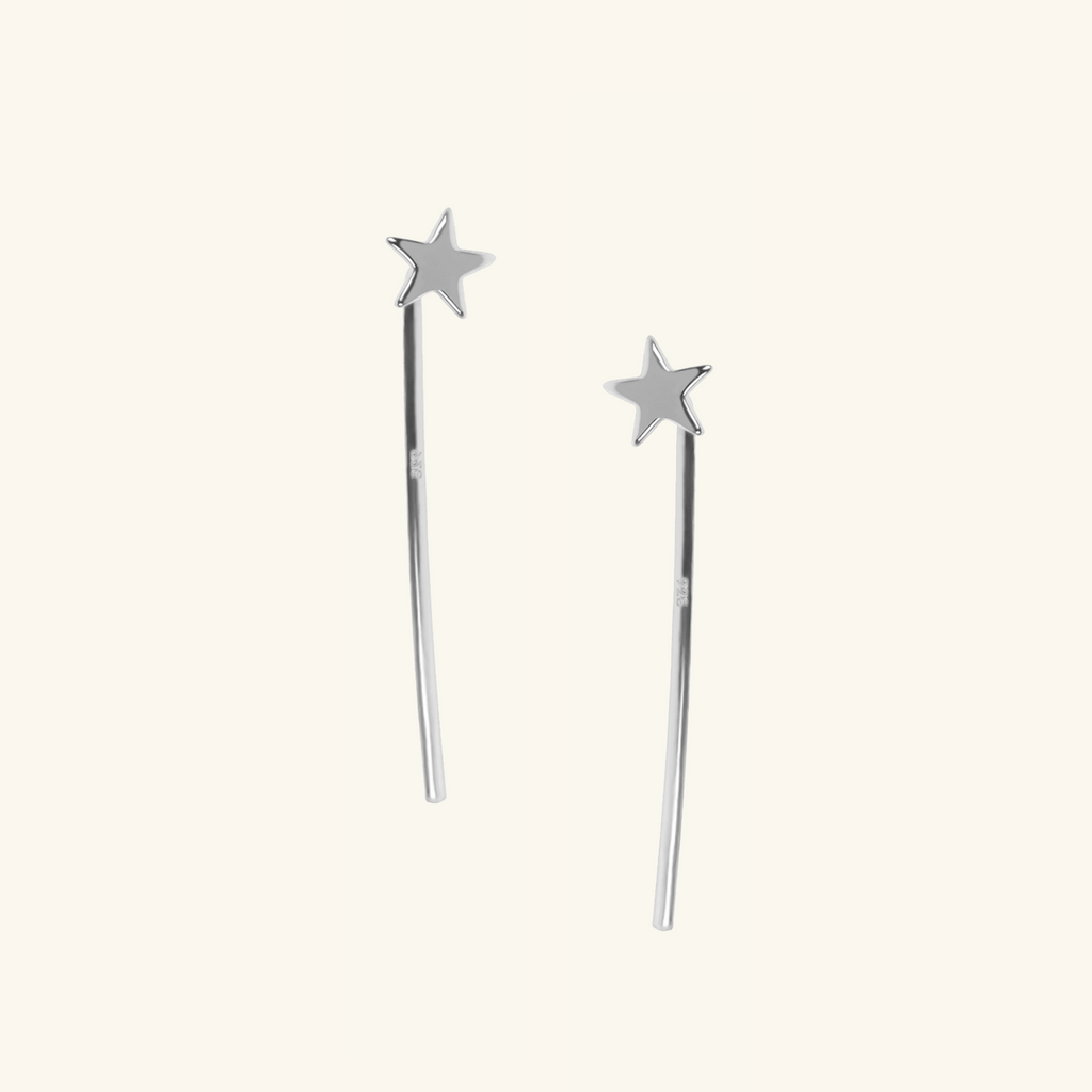 Star Threaders Sterling Silver,Handcrafted in 925 Sterling Silver