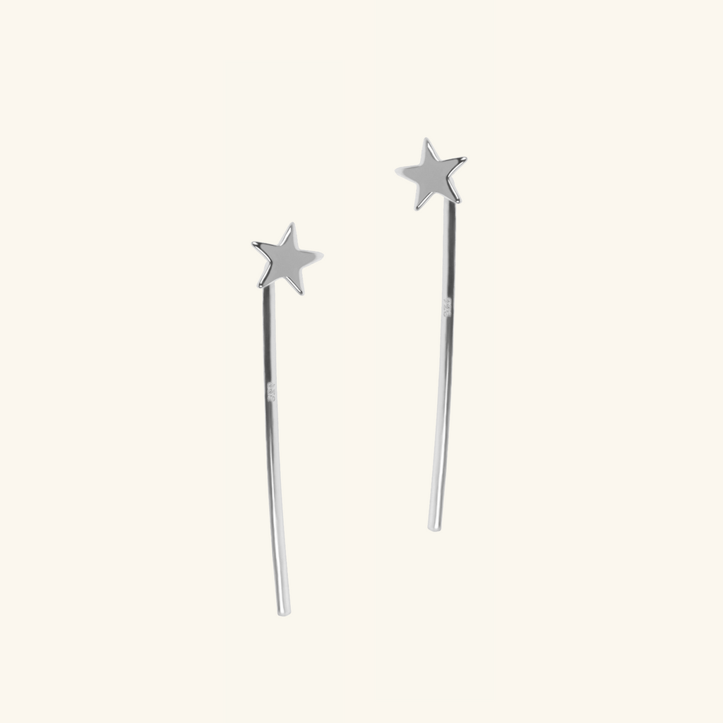 Star Threaders Sterling Silver,Handcrafted in 925 Sterling Silver