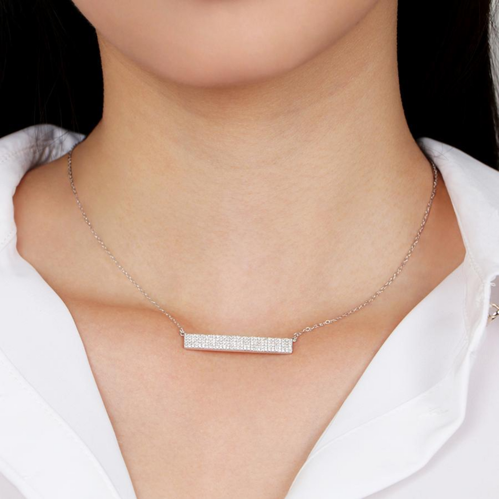 Anastasia Necklace Sterling Silver, Handcrafted in 925 sterling silver