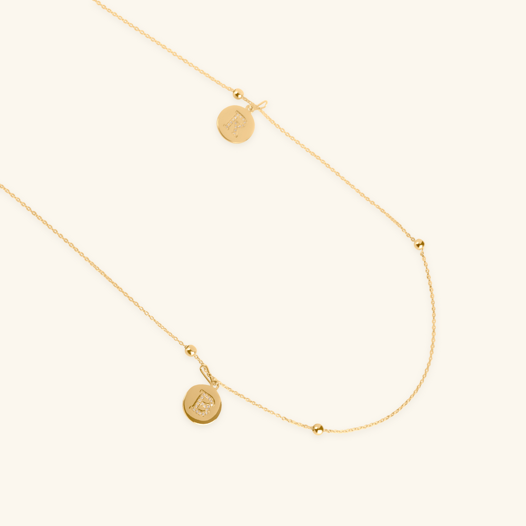 Gold Vermeil Infinity Long Chain Necklace, front view – Foundry Jewelry