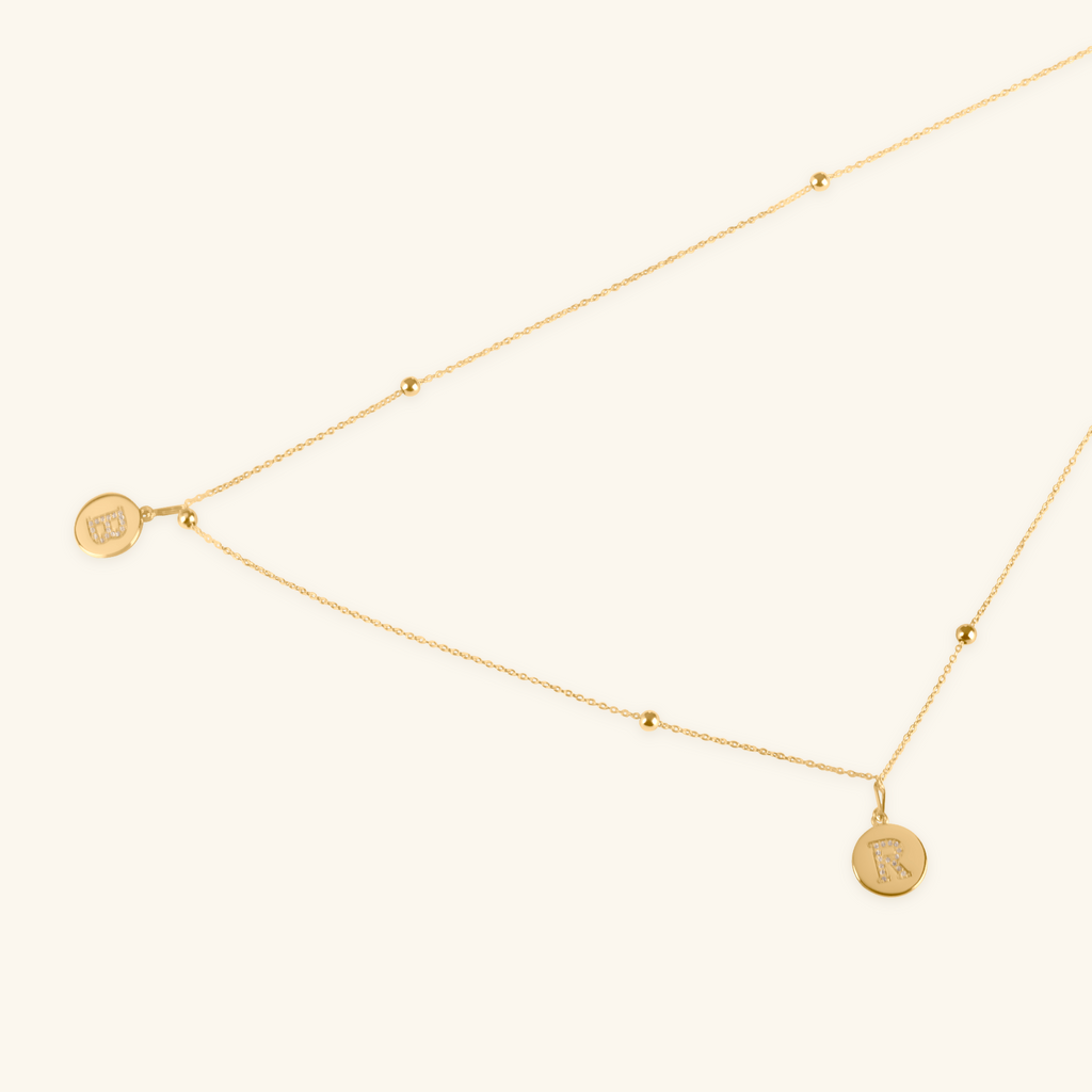 Gold Vermeil Infinity Long Chain Necklace, front view – Foundry Jewelry