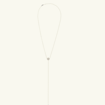 Sterling Silver Y Chain, front view – Foundry Jewelry