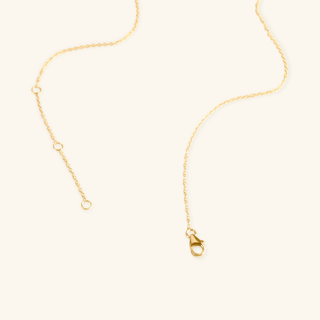 Triangle & Sphere Necklace,Handcrafted in 925 Sterling Silver