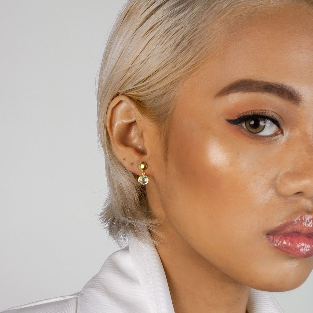 Antoinette Drops, Made in 18k solid gold