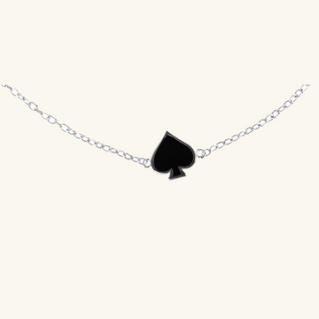 Spade Bracelet Sterling Silver