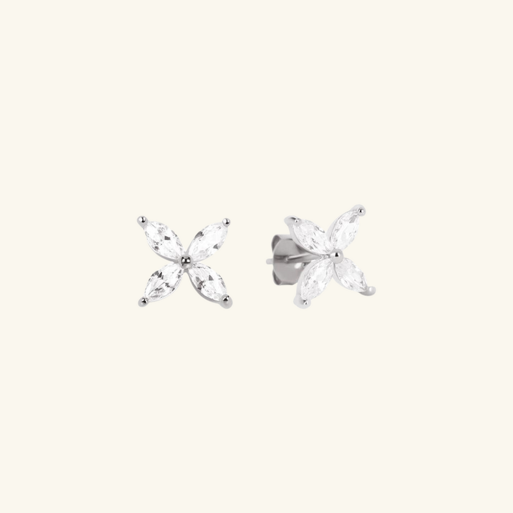 Petalle Studs, Handcrafted in 925 sterling silver