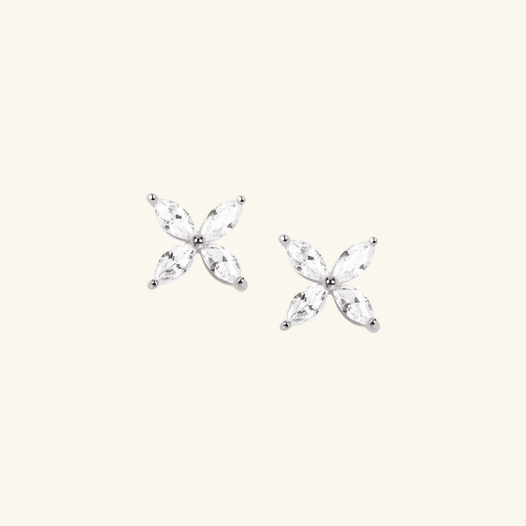 Petalle Studs, Handcrafted in 925 sterling silver