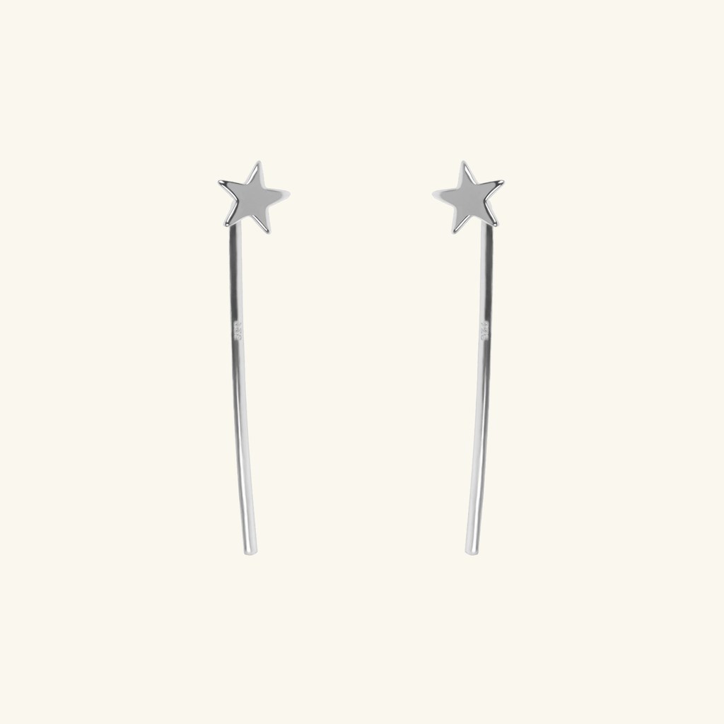 Star Threaders Sterling Silver,Handcrafted in 925 Sterling Silver