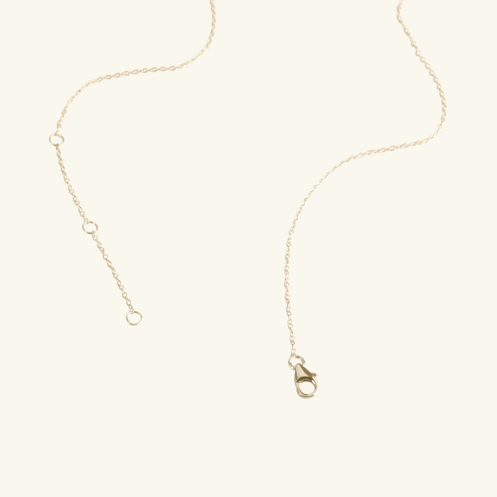 Triangle & Sphere Necklace Sterling Silver.Handcrafted in 925 Sterling Silver