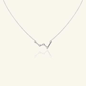 Cassiopeia Necklace Sterling Silver, Handcrafted in 925 sterling silver