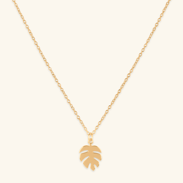 Split Leaf Necklace