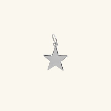 Star Charm Pendant Sterling Silver