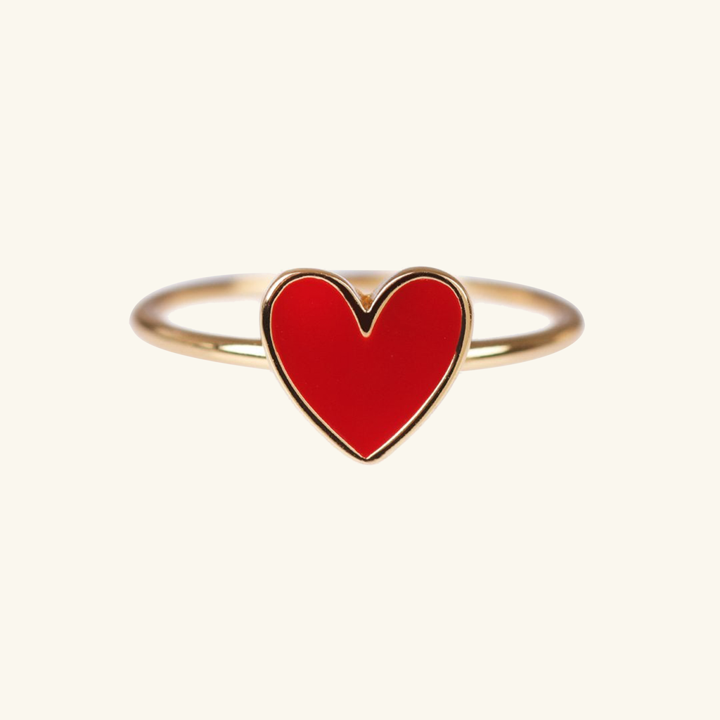 Corazon Ring, Handcrafted in 925 sterling silver