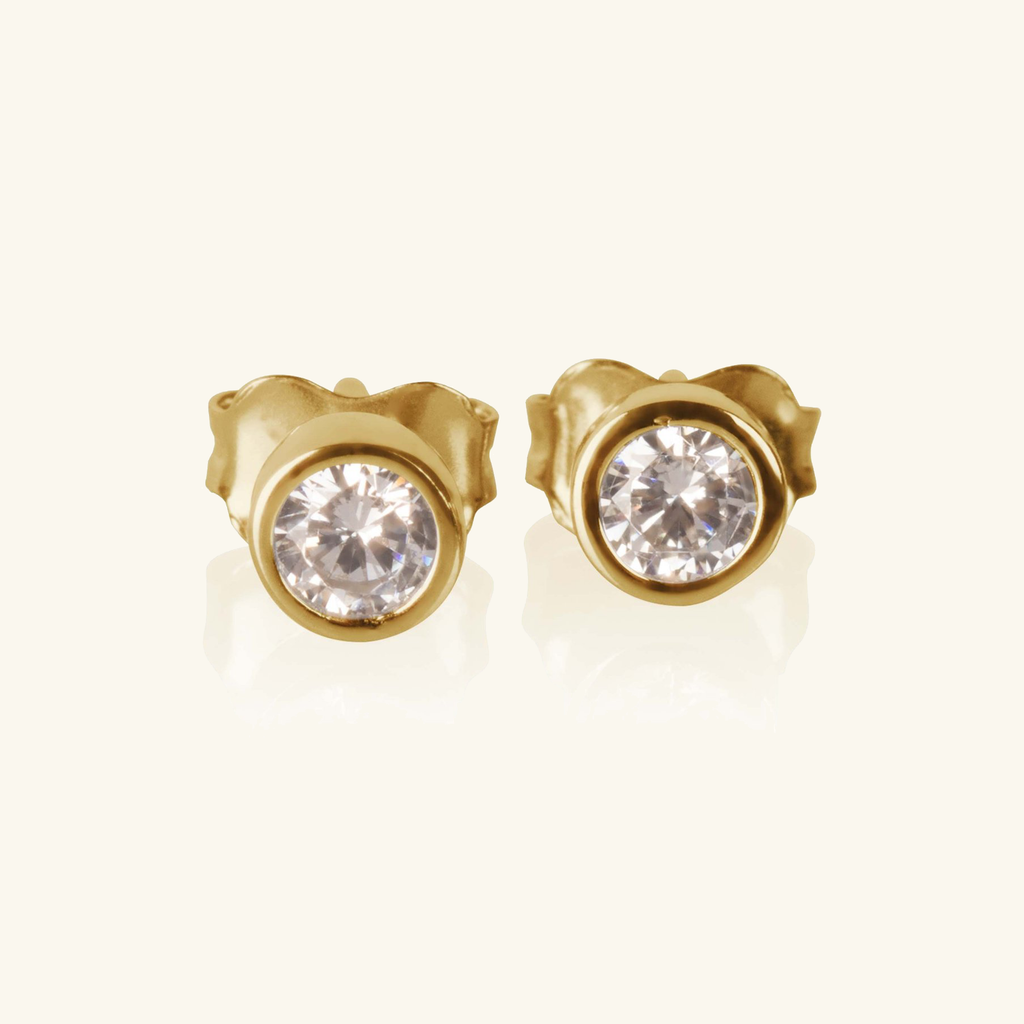 Arden Studs, Made in 18k solid gold