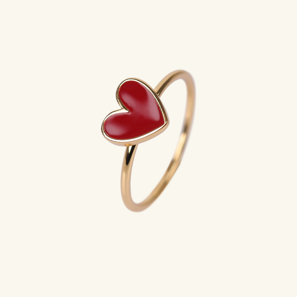 Corazon Ring, Handcrafted in 925 sterling silver