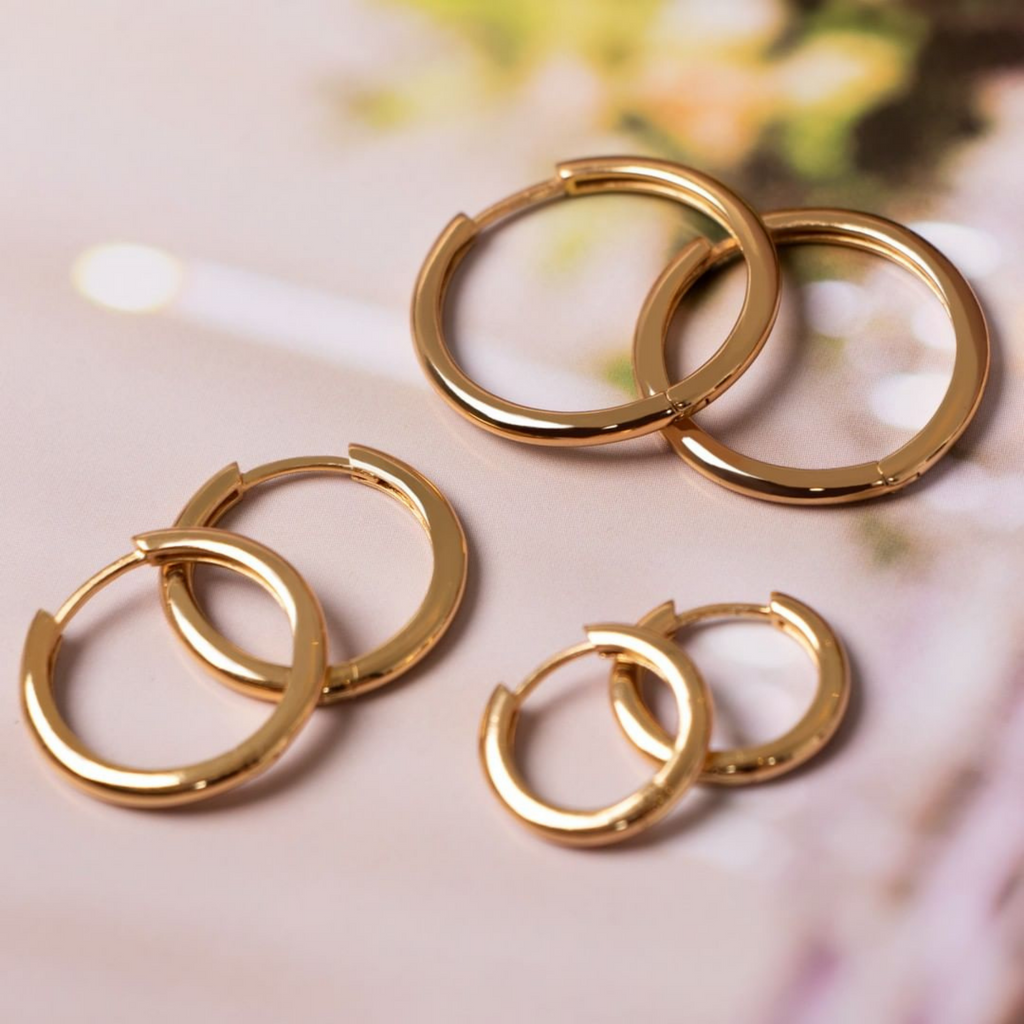 Eternal Hoops, Handcrafted in 925 sterling silver