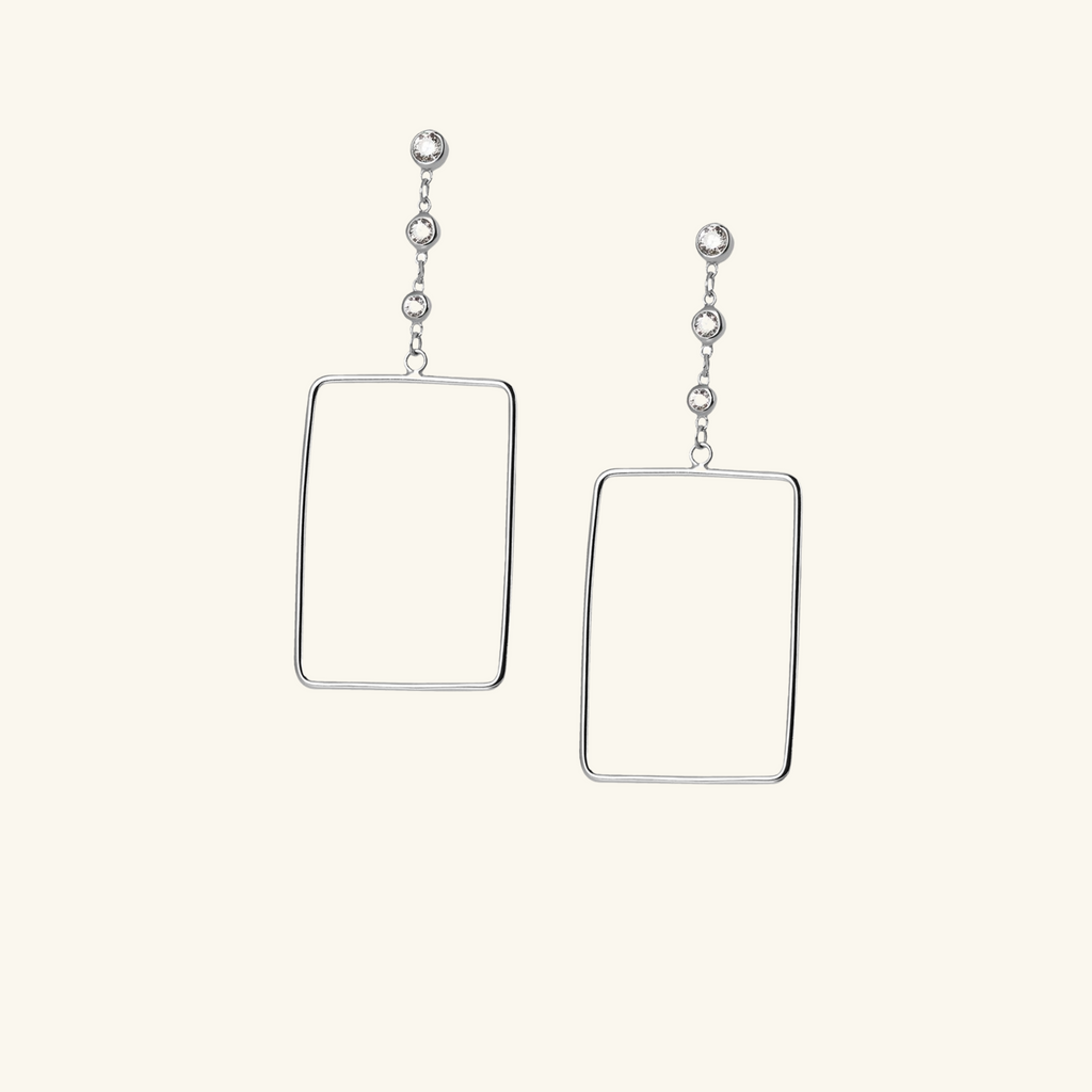 Lillian Drops Sterling Silver, Handcrafted in 925 sterling silver