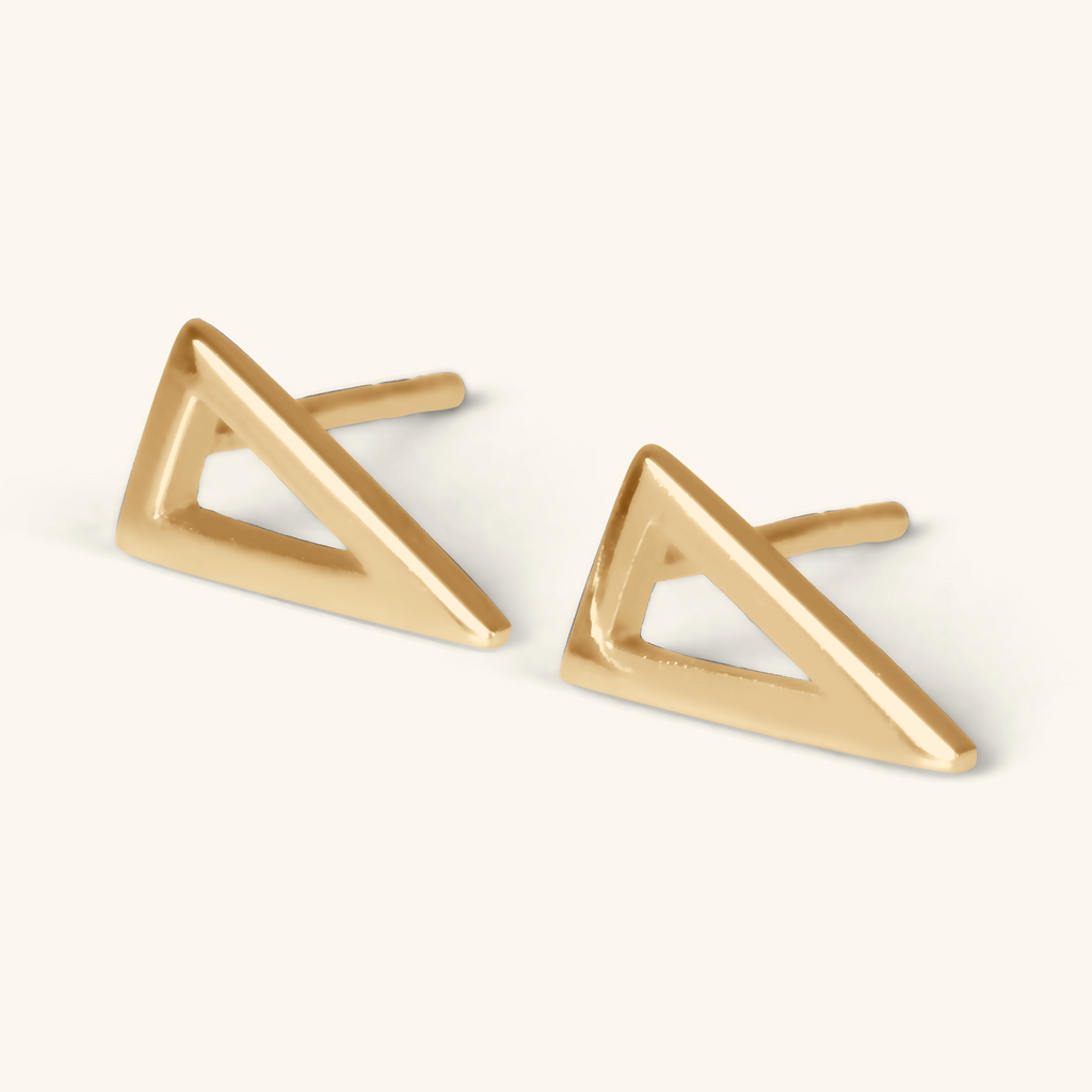 Pizza Studs, Handcrafted in 925 sterling silver