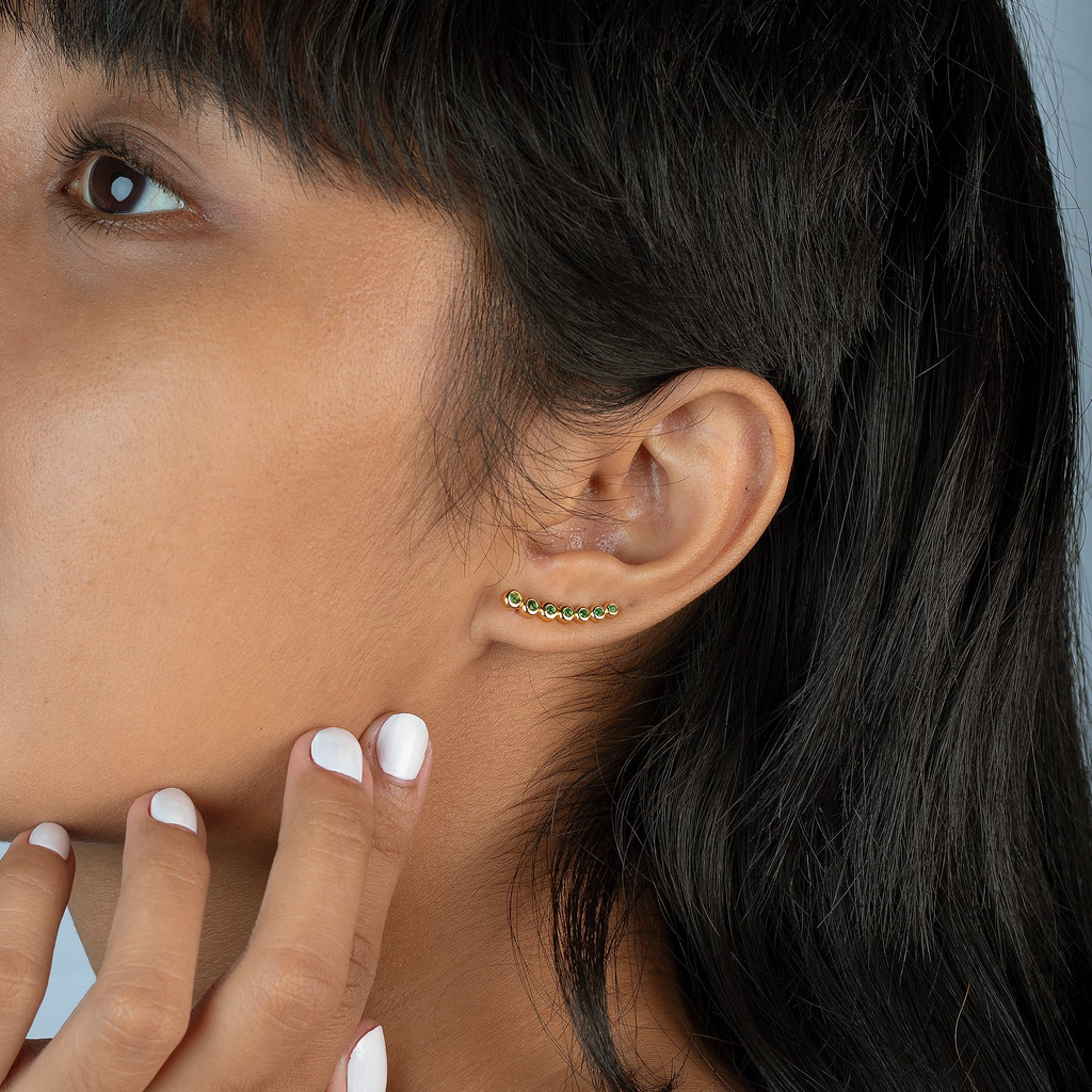 Lucy Ear Climbers, Handcrafted in 925 sterling silver