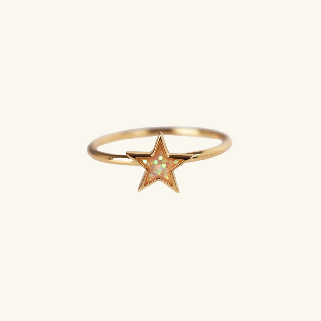 Nova Star Ring, Handcrafted in 925 sterling silver