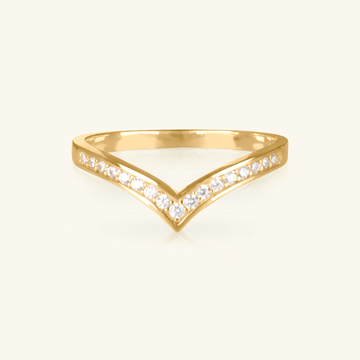 Wishbone Ring,Made in 14k Solid Gold