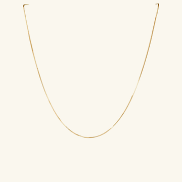 Foxtail Chain Necklace, Made in 18k solid gold